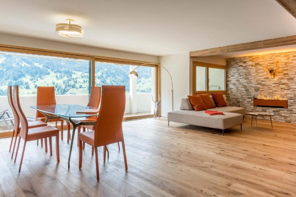 Eiger Panoramica - Aare Jungfrau Ag Lejlighed Grindelwald Eksteriør billede
