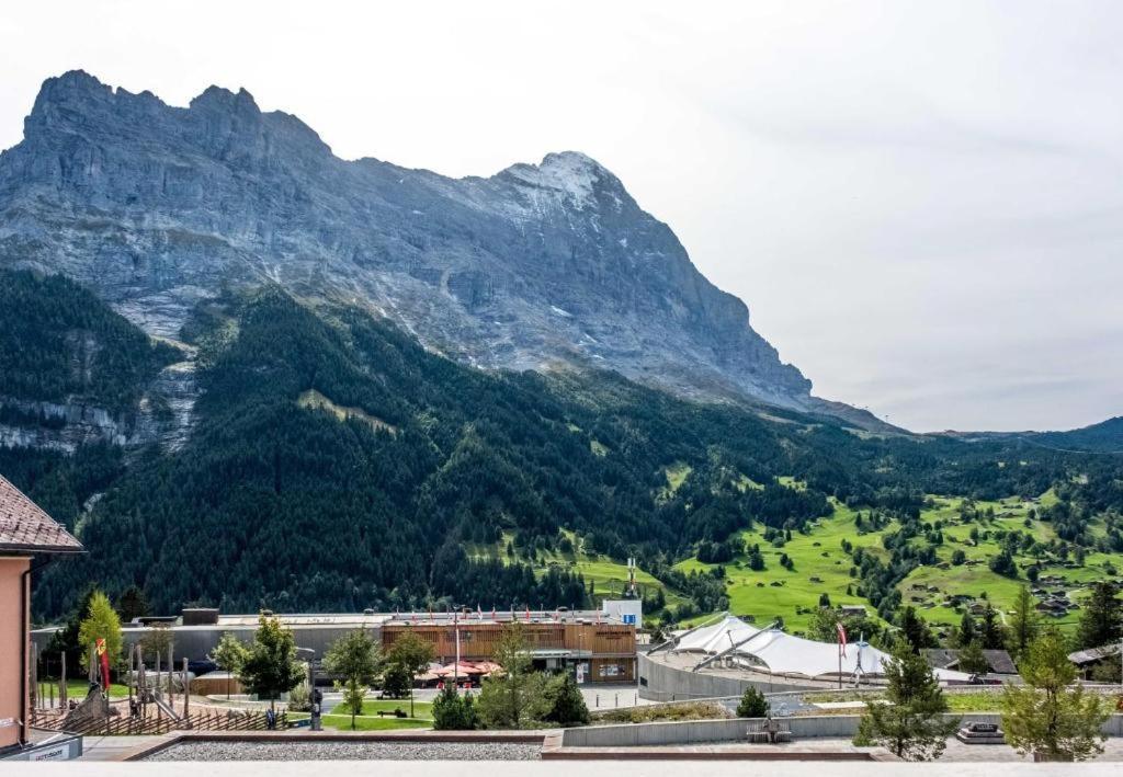 Eiger Panoramica - Aare Jungfrau Ag Lejlighed Grindelwald Eksteriør billede